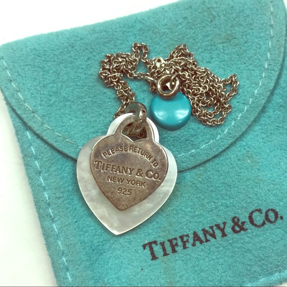 co mother of pearl heart necklace 